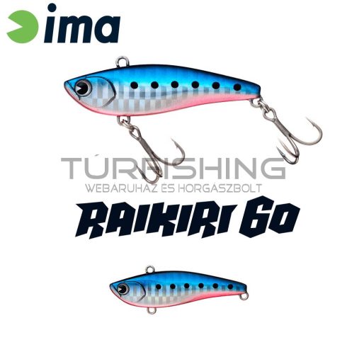 Ima IMA RAIKIRI VIBRATION 60 60mm 11gr 007 Japanese Sardine