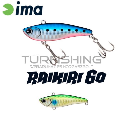 Ima IMA RAIKIRI VIBRATION 60 60mm 11gr 011 Gold Mullet