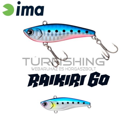 Ima IMA RAIKIRI VIBRATION 60 60mm 11gr 012 Plated Sardines