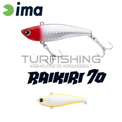 Ima IMA RAIKIRI VIBRATION 70 70mm 15gr 002 Chart Back Pearl