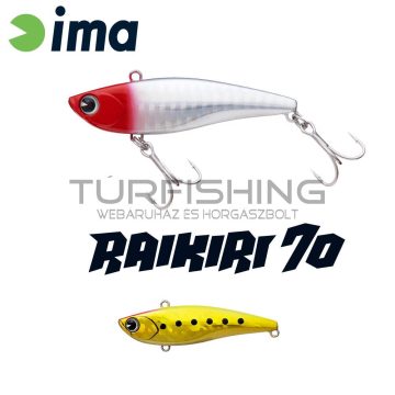   Ima IMA RAIKIRI VIBRATION 70 70mm 15gr 010 Gold Chart Sardines