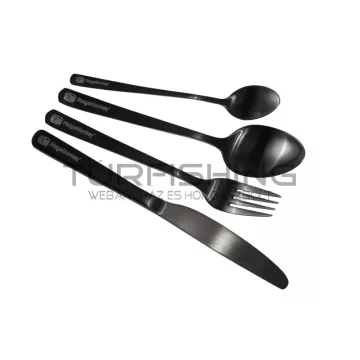  RIDGEMONKEY DLX CUTLERY SET TWIN PACK EVŐESZKÖZ KÉSZLET X2