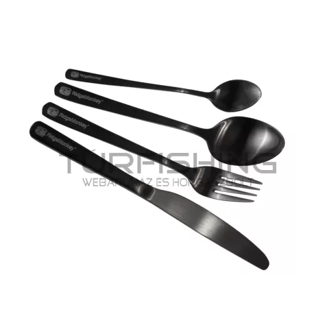 RIDGEMONKEY DLX CUTLERY SET TWIN PACK EVŐESZKÖZ KÉSZLET X2