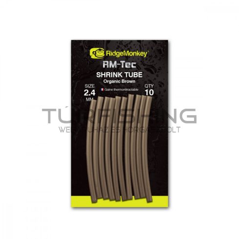 RIDGEMONKEY CONNEXION SHRINK TUBE ORGANIC BROWN 2,4MM ZSUGORCSŐ