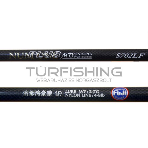 RYOBI NUM ONE VIOLET SPINNING FUJI 2 SECTION M  2,4M 4-21G