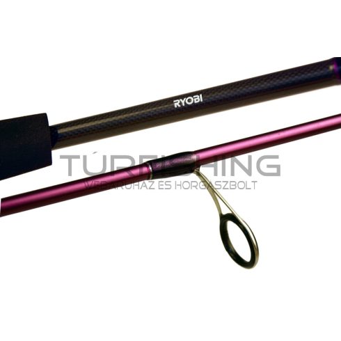 RYOBI NUM ONE VIOLET SPINNING FUJI 2 SECTION M  2,4M 4-21G