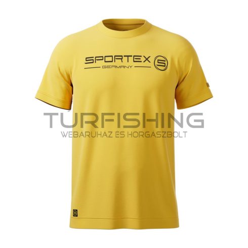 Sportex SPORTEX PÓLÓ T-SHIRT YELLOW S