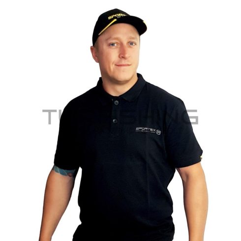 Sportex SPORTEX POLO SHIRT BLACK M