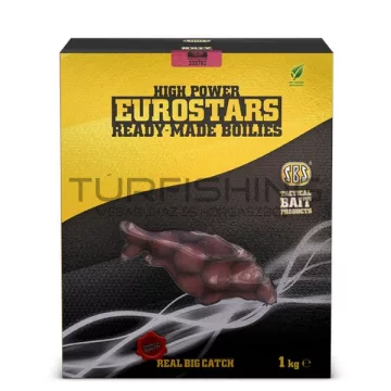 SBS EUROSTAR BOILIES STRAWBERRY JAM 1 KG 20 MM