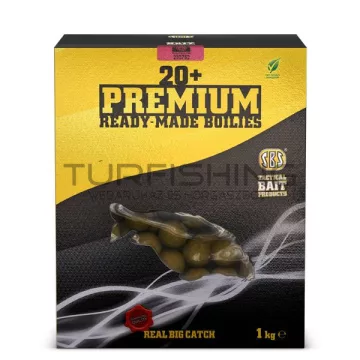   SBS 20+ PREMIUM READY-MADE BOILIES TUNA&BLACK PEPPER 24 MM 1 KG TUNA&BLACK PEPPER