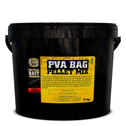 SBS PVA BAG PELLET MIX 500g SQUID & OCTOPUS