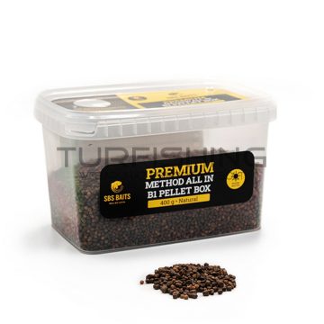 SBS PREMIUM METHOD B1 PELLET BOX NATURAL 2-4 MM 400G