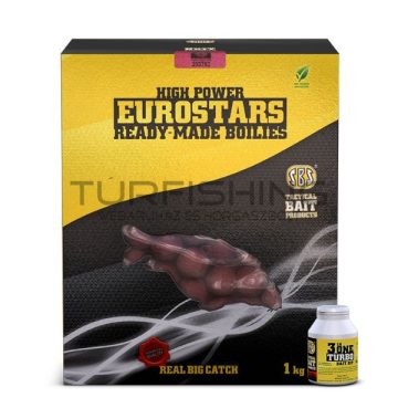 EUROSTAR BOILIES+50ML BAIT DIP - SQUID O. & STRA