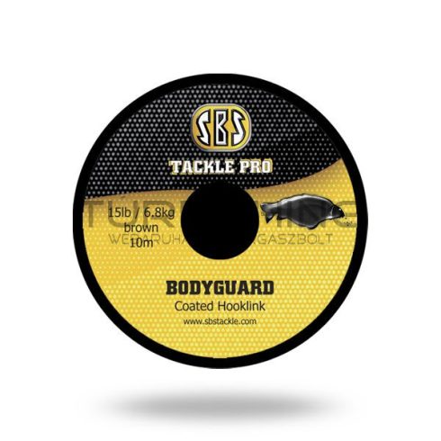 SBS BODYGUARD COATED HOOKLINK-OLIVE 15LB (HOROGELŐ