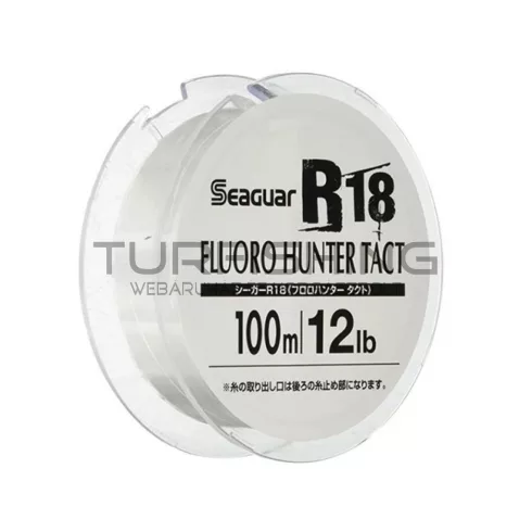 SEAGUAR R18 FLUORO HUNTER TACT 100M 6LB PE1,5