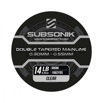   SUBSONIK DOUBLE TAPERED MAIN LINE CLEAR 12LB 990m (3x330) FELVASTAGODÓ FŐZSINÓR