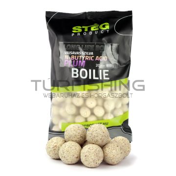 Stég Long Life Boilie 20mm 800g Vajsavas- Szilva