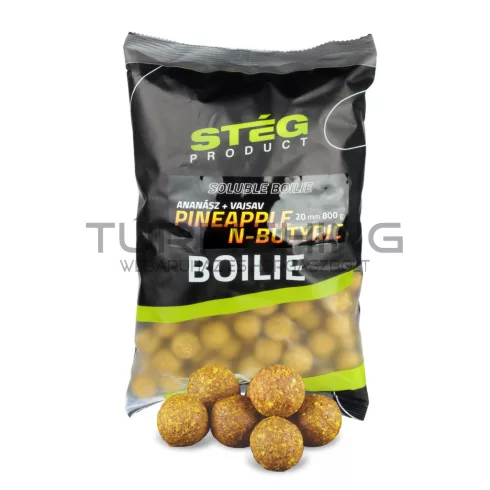 Stég Soluble Boilie 20mm 800g Pineapple-N-Butyric