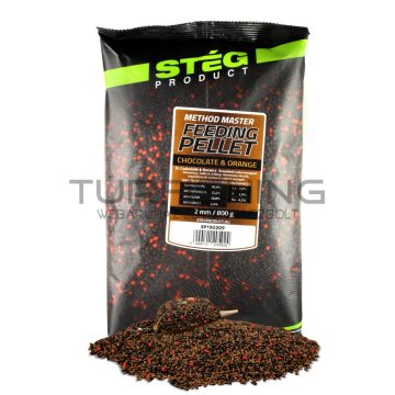 Stég Feeding Pellet 2mm Csoki-Narancs 800g