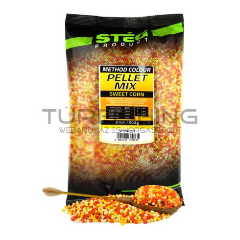 Stég Pellet Mix 800g 3mm Sweet Corn