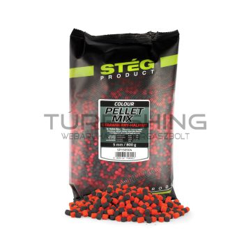 Stég Pellett Mix 800g 5mm Eper-Halibut