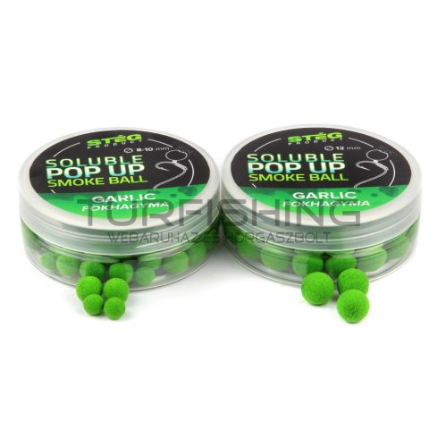 Stég Product Soluble Pop Up Smoke Ball 12mm Garlic-Almond 40g