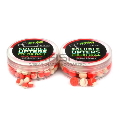 Stég Product Soluble Upters Color Ball 12mm Hot Pepper 30g