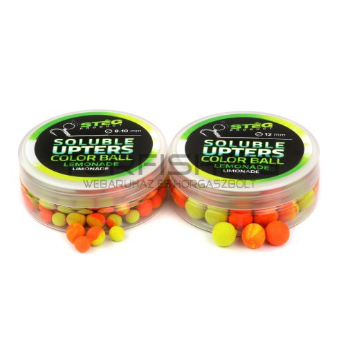 Stég Product Soluble Upters Color Ball 12mm Lemonade 30g