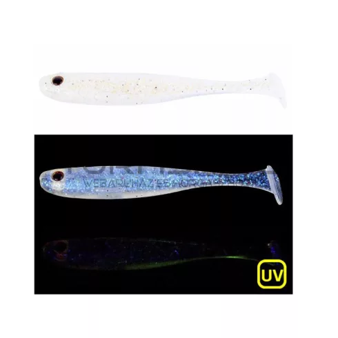 Major Craft MAJOR CRAFT STABI SHAD SLIM 3.5" 8.9cm #006 Clear
