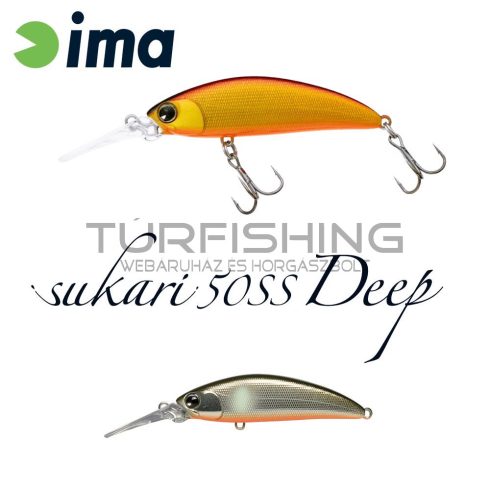 Ima IMA SUKARI 50SS DEEP 50mm 5gr 111 Orange Belly Ayu