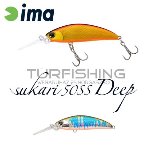 Ima IMA SUKARI 50SS DEEP 50mm 5gr 116 Oikawa Orange Berry