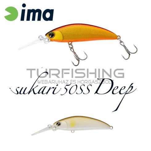 Ima IMA SUKARI 50SS DEEP 50mm 5gr 117 Pearl Ayu