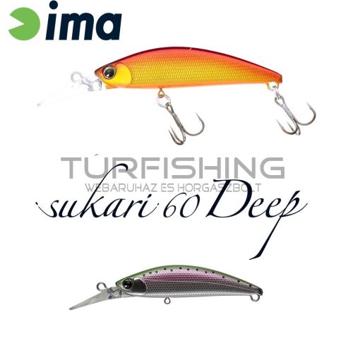 Ima IMA SUKARI 60 DEEP 60mm 8gr 017 Rainbow Trout