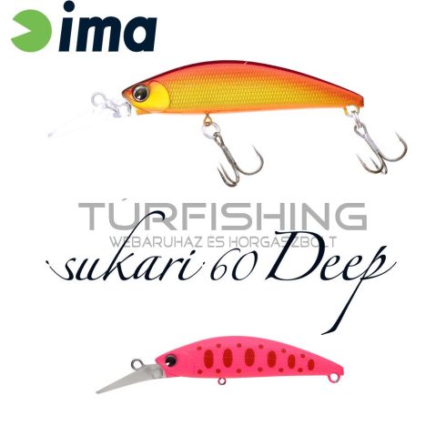 Ima IMA SUKARI 60 DEEP 60mm 8gr 018 Pink Yamame