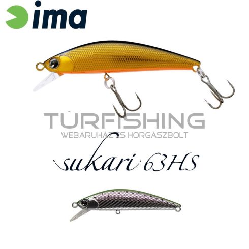 Ima IMA SUKARI 63HS 63mm 8gr 017 Rainbow Trout