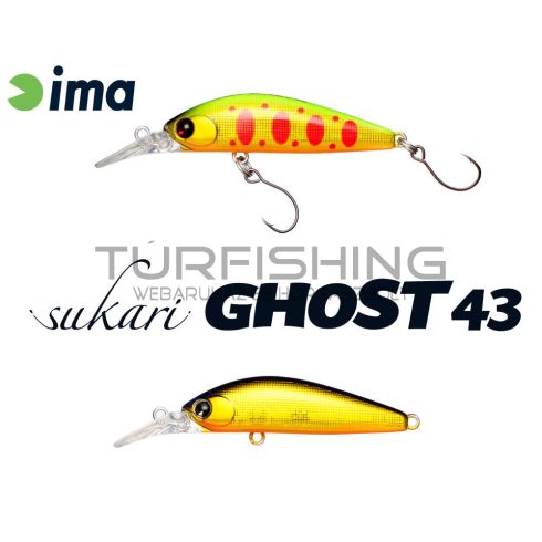 Ima IMA SUKARI GHOST 43SU 43mm 2.4gr 002 Gold Black