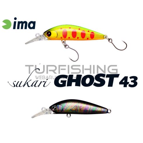 Ima IMA SUKARI GHOST 43SU 43mm 2.4gr 009 Titanium Black