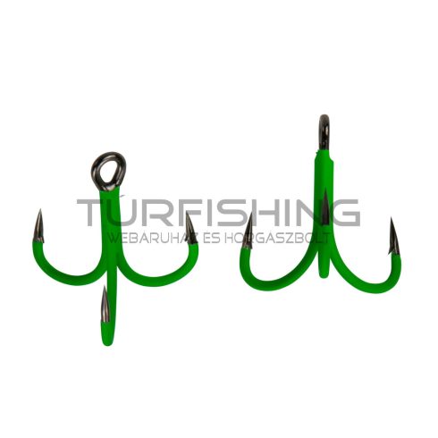 MADCAT A-STATIC TREBLE 6x HOOK 4/0 4PCS