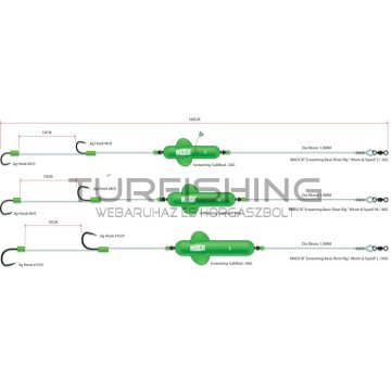 MADCAT SCREAMING BASICRR WNS 160CM 1.00MM10/0 10