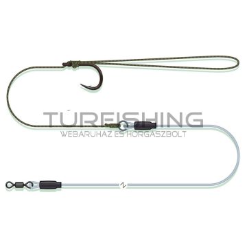 MADCAT COMBI PELLET RIG 55CM 0.80MM 1/0 SINKING