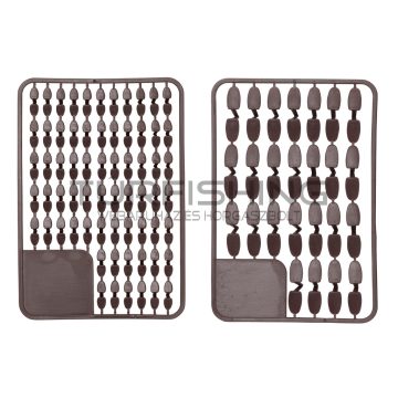 MADCAT PELLET STOPS 2X67PCS S DARK BROWN