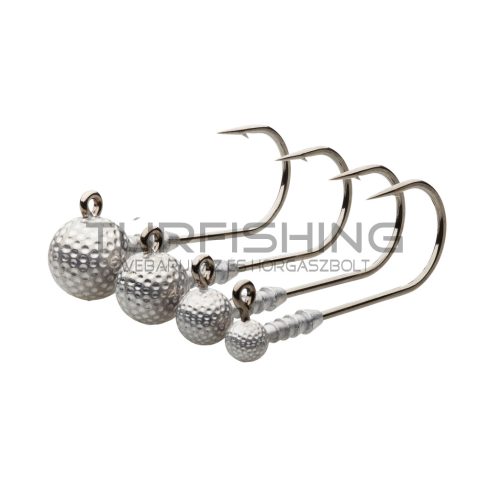 MADCAT GOLF BALL JIGHEAD 12/0 40G N 20PCS BULK