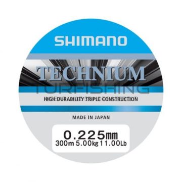 Shimano Mainline Line Technium 200m 0.225mm 5.0kg Grey