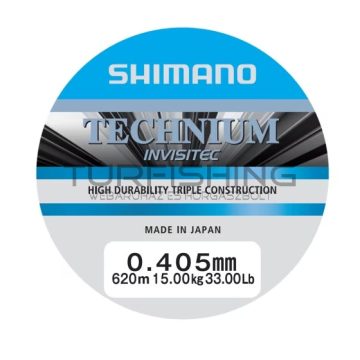   Shimano Technium Invisitec 0,405mm 620m 15,0kg monofil zsinór