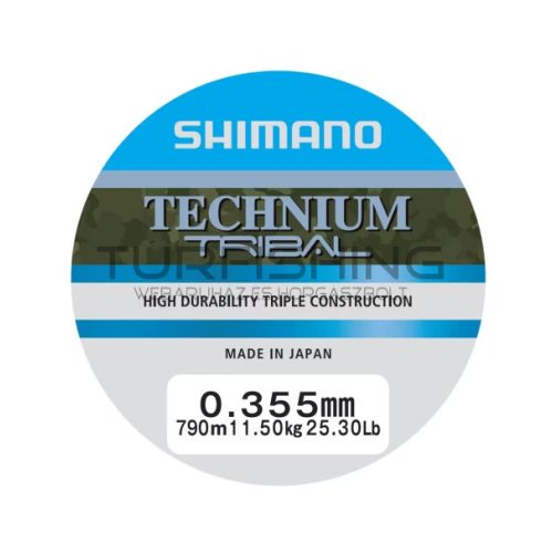 Shimano TECHNIUM Tribal Prémium Bojlis Zsinór 0,355mm