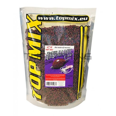 TOP MIX Dynamic Carp etető pellet, Tintahal