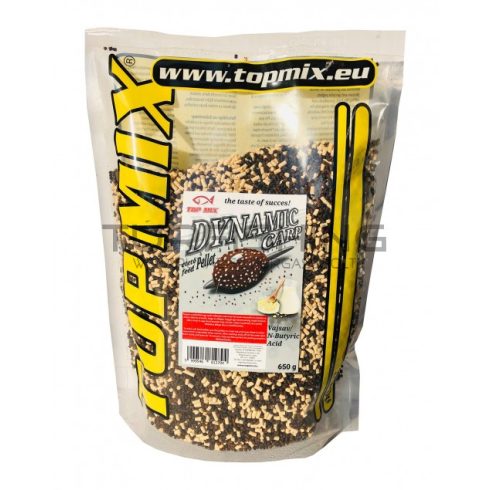 TOP MIX Dynamic Carp etető pellet, Vajsav