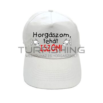 Baseball sapka Horgászom Tehát iszom