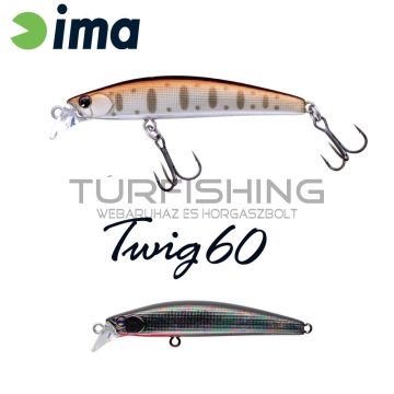 Ima IMA TWING 60S 60mm 6.5gr 008 Titanium Black Red Berry
