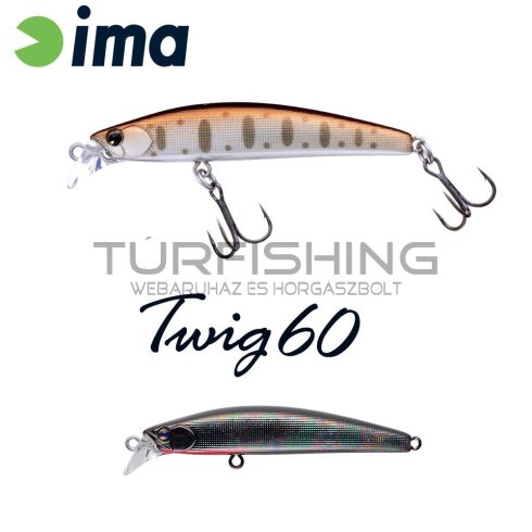 Ima IMA TWING 60S 60mm 6.5gr 008 Titanium Black Red Berry